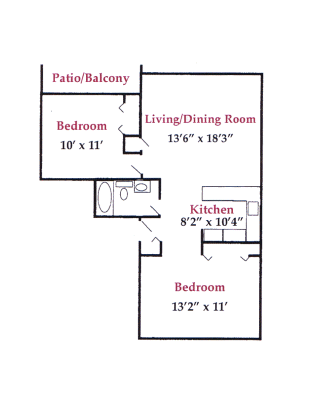 Two bedroom deluxe w/loft